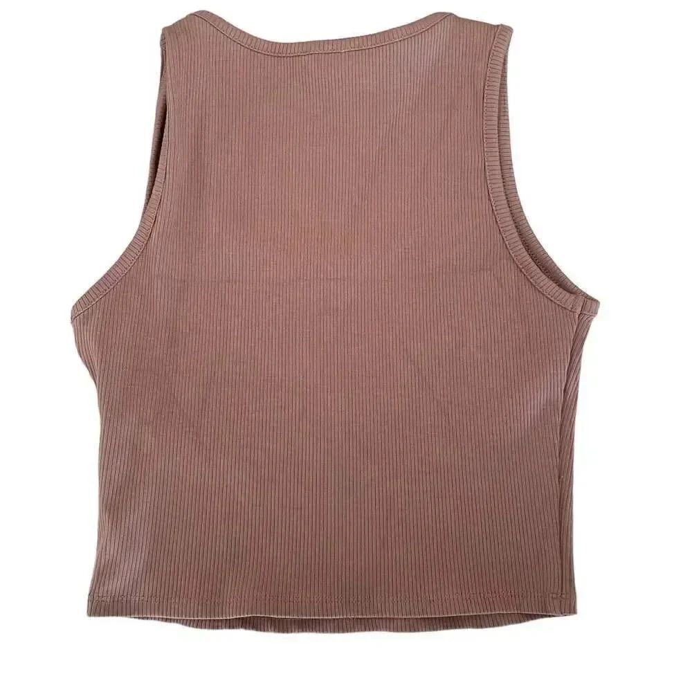 Naked Wardrobe Tank U Next Snatched Crop Lightweight SZ L #1660 - Picture 6 of 12